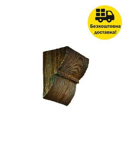 Консоль балки полиуретановая DECOWOOD Рустик EQ 017 classic 6х9 Темный 2355891533 фото