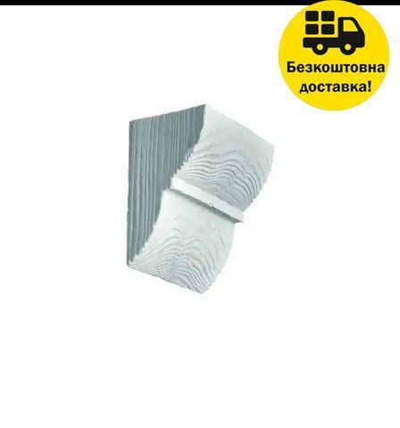 Консоль балки поліуретанова DECOWOOD Модерн ED 017 classic 6х9 Білий 2355861593 фото