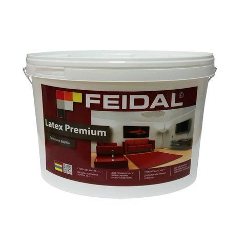 Краска латексная глубокоматовая Feidal Latex Premium 2.3л 2964260032 фото