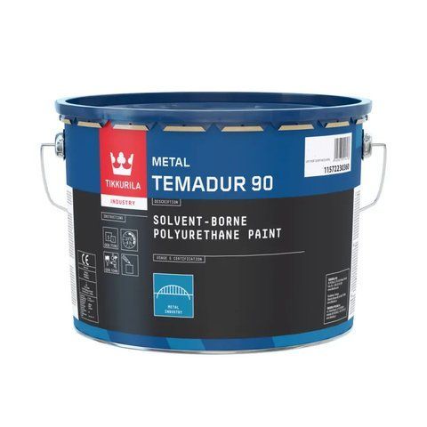 Полиуретановая глянцевая краска для металла Tikkurila Temadur 90 TСL основа 7.5л 2765524620 фото