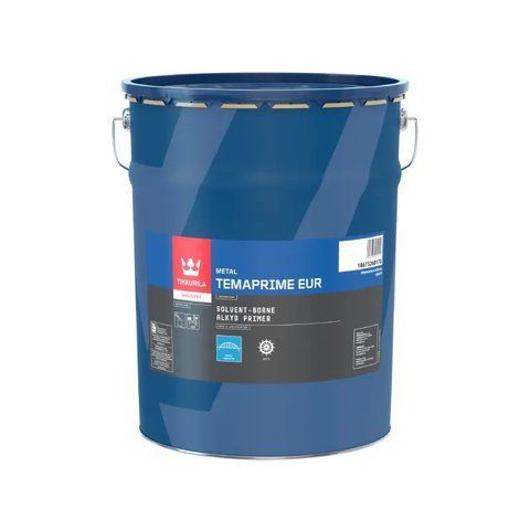 Антикорозійна алкідна ґрунтовка для металу Tikkurila Temaprime EUR TVH-База 2.7л 2765706193 фото