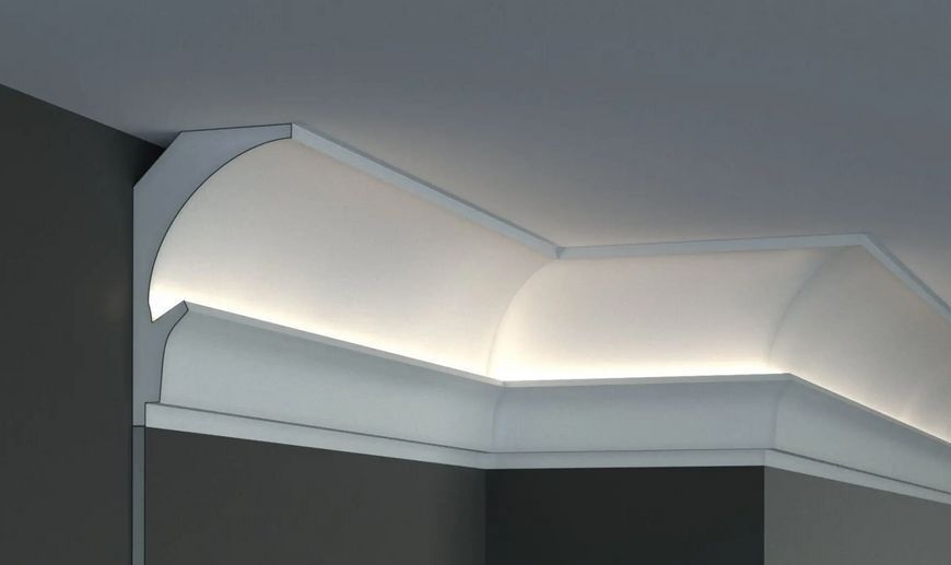 Карниз для LED освещения серия D Tesori KD 202 1150 мм. 2328218756 фото