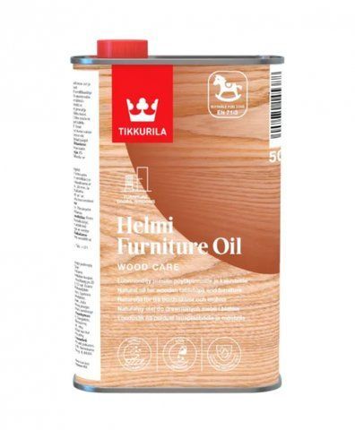 Масло для мебели Tikkurila Helmi Furniture Oil 0.5 л 2957532077 фото