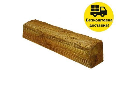Балка поліуретанова DECOWOOD Рустик EQ 005 (3 м) classic 19х13 Світлий 2348836877 фото