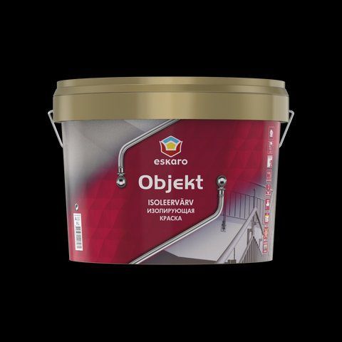 Фарба акрилатна ізолююча ESKARO OBJEKT 2.7л 1701903189 фото