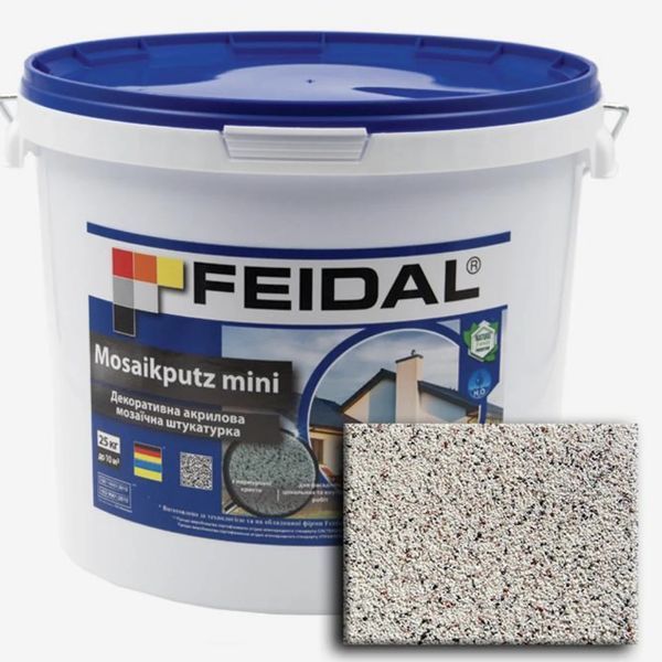 Декоративна акрилова мозаїчна штукатурка Feidal Mosaikputz mini А10 25кг 1886455347 фото