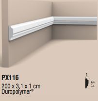 Молдинг Orac Decor PX116 1912654284 фото