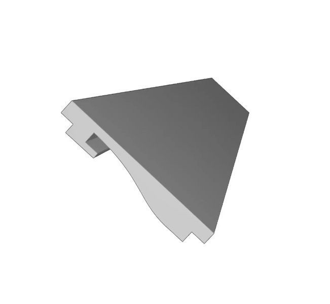 Карниз для LED освещения серия D Tesori KD 404 1150 мм. 2328233346 фото