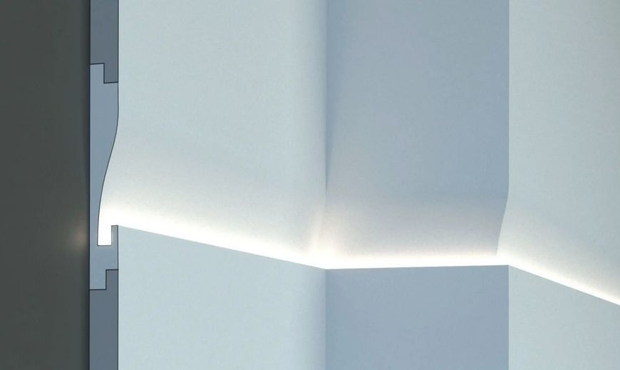Карниз для LED освещения серия D Tesori KD 404 1150 мм. 2328233346 фото