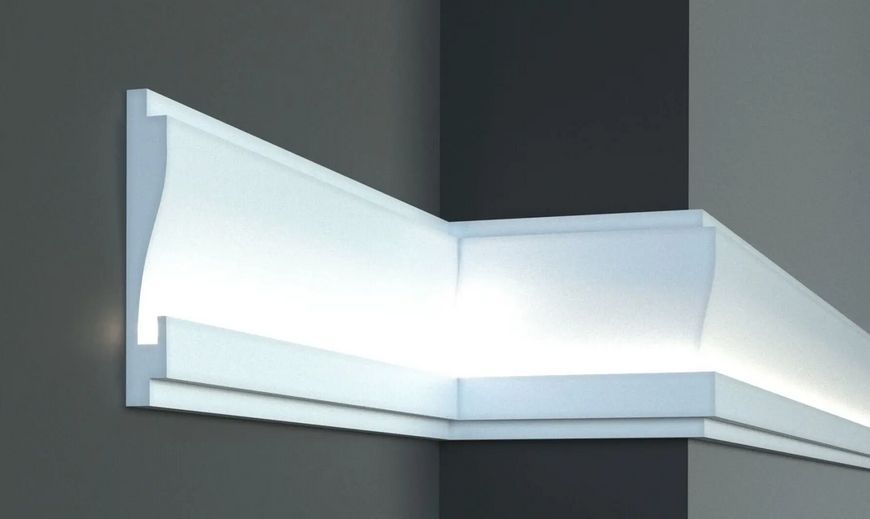 Карниз для LED освещения серия D Tesori KD 404 1150 мм. 2328233346 фото