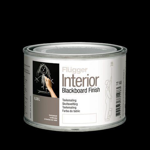 Эмаль акриловая Interior Blackboard Finish Черная 0.38л 2304054982 фото