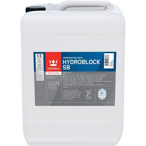 Средство пропитывающее водорастворимое Tikkurila HydroBlock WB 5 л 2957542630 фото