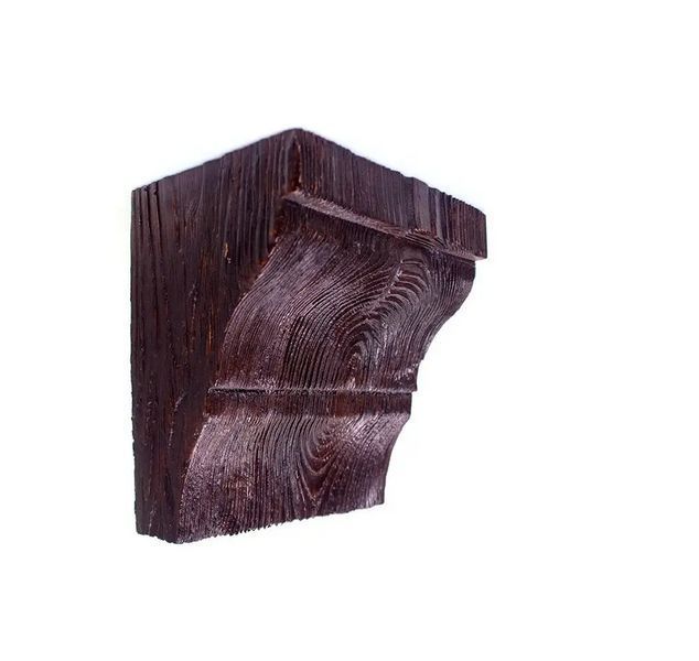 Консоль балки полиуретановая DECOWOOD Рустик EQ 035 classic 19х13 Темный 2355916523 фото