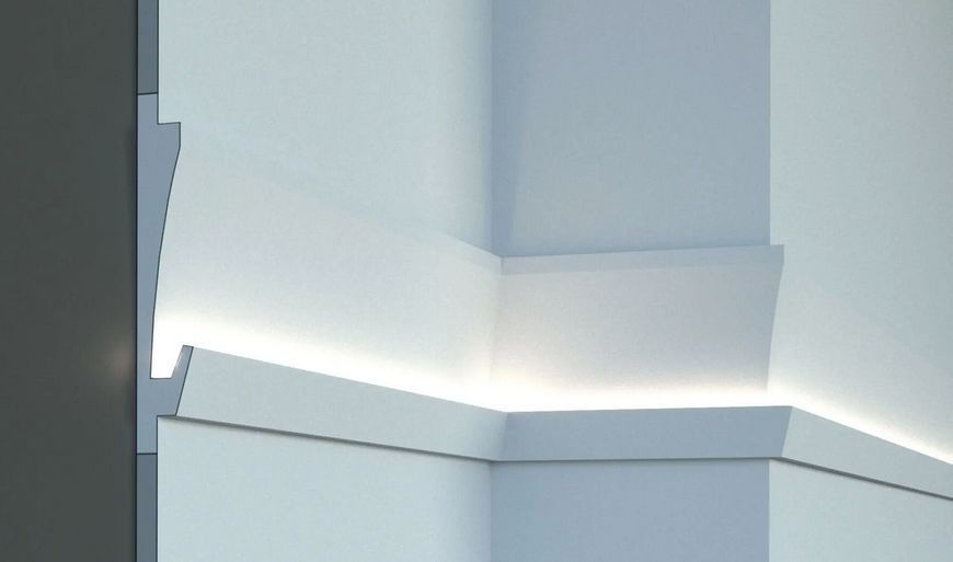Карниз для LED освещения серия D Tesori KD 406 1150 мм. 2328238159 фото
