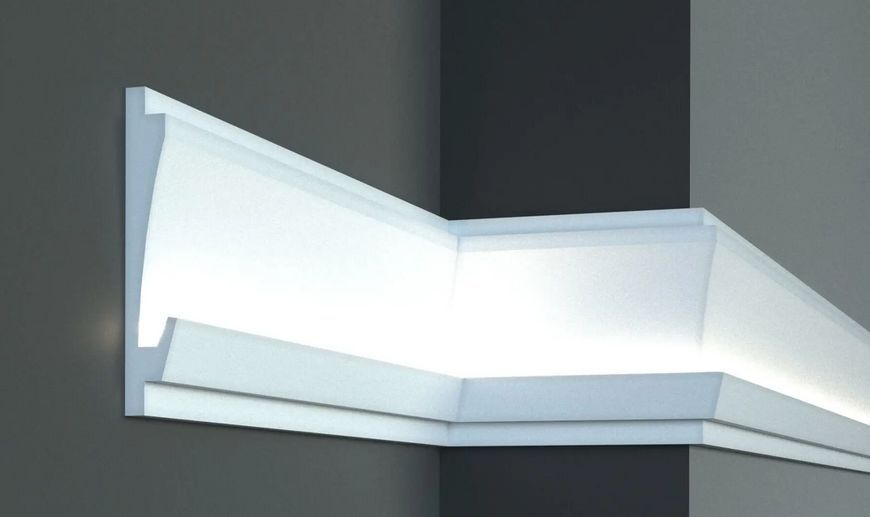Карниз для LED освещения серия D Tesori KD 406 1150 мм. 2328238159 фото